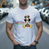 Why Fit In When you Were Born To Stand Out Mickey and Minnie Autism T Shirt 2 Shirt