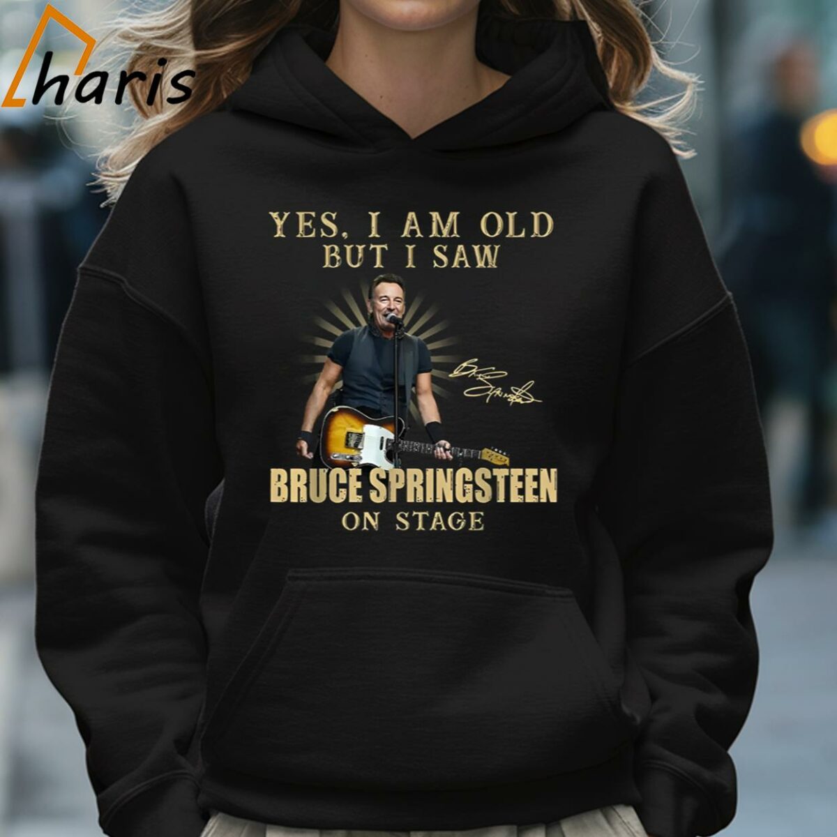 Yes I Am Old But I Saw Bruce Springsteen On Stage T shirt 5 Hoodie
