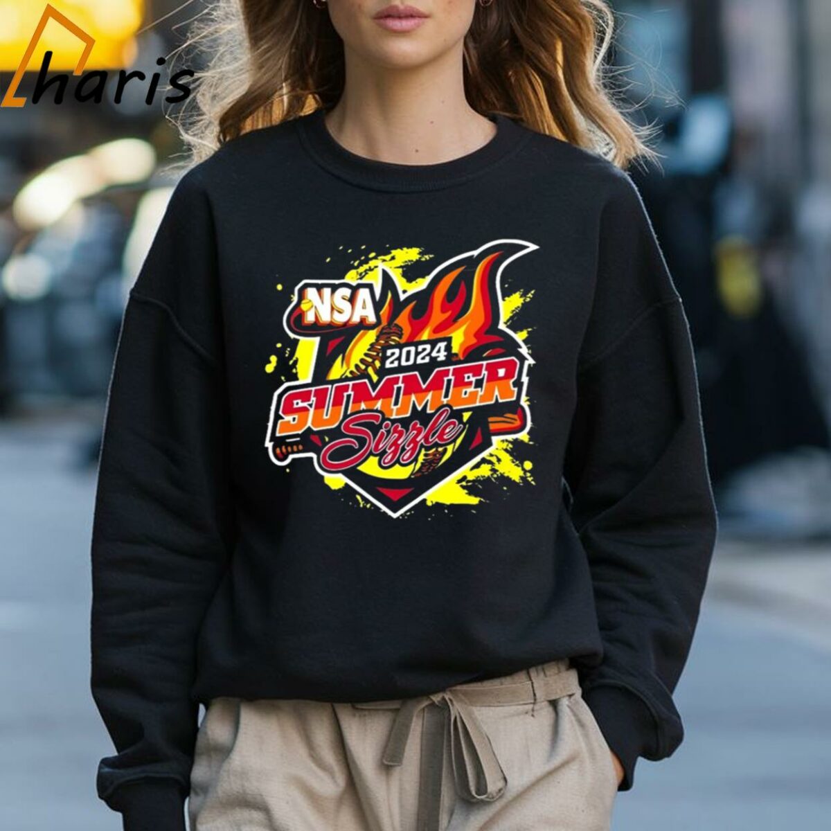 2024 NSA Summer Sizzle Fastpitch Tournament T shirt 3 Sweatshirt