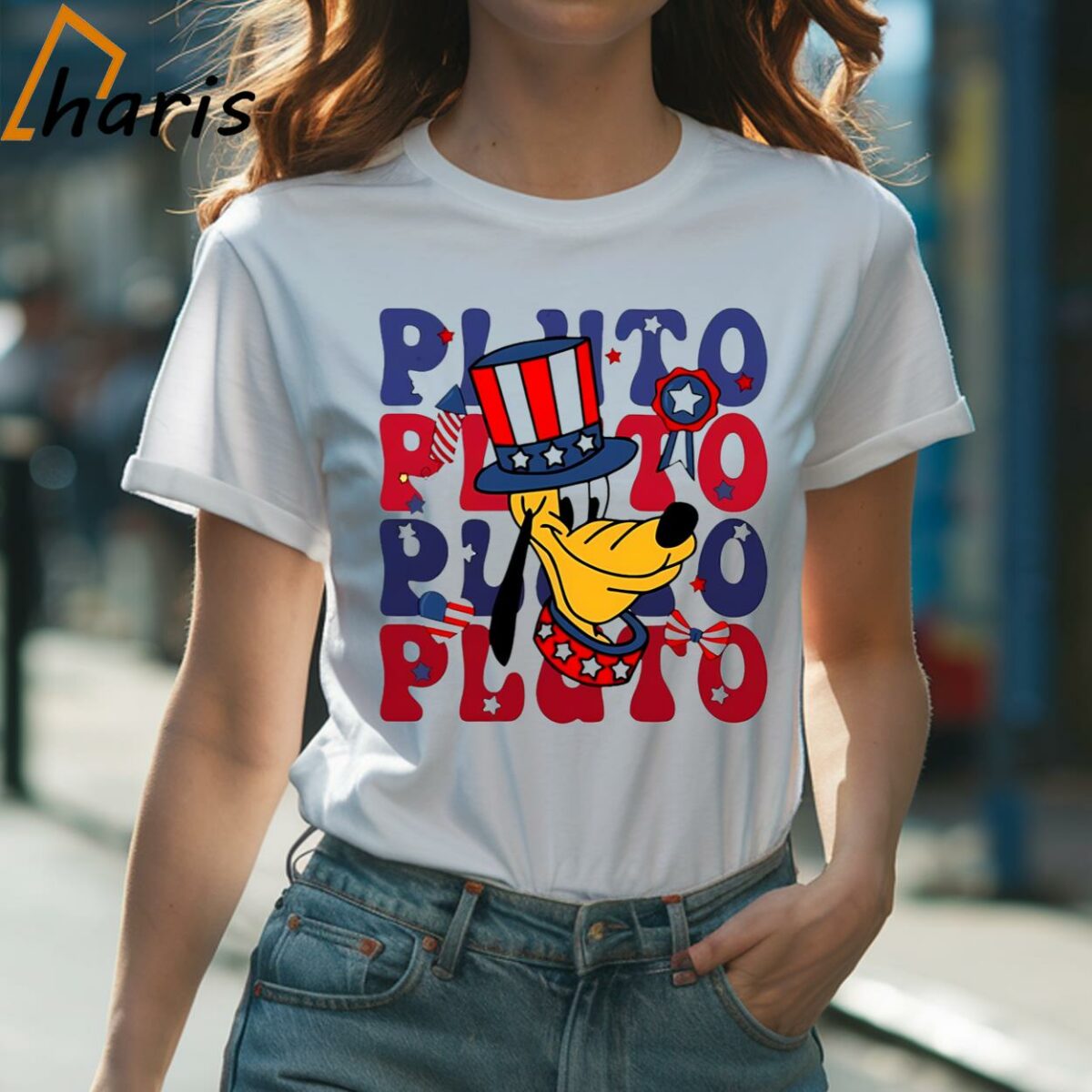 4th Of July Disney Pluto Shirt 1 Shirt