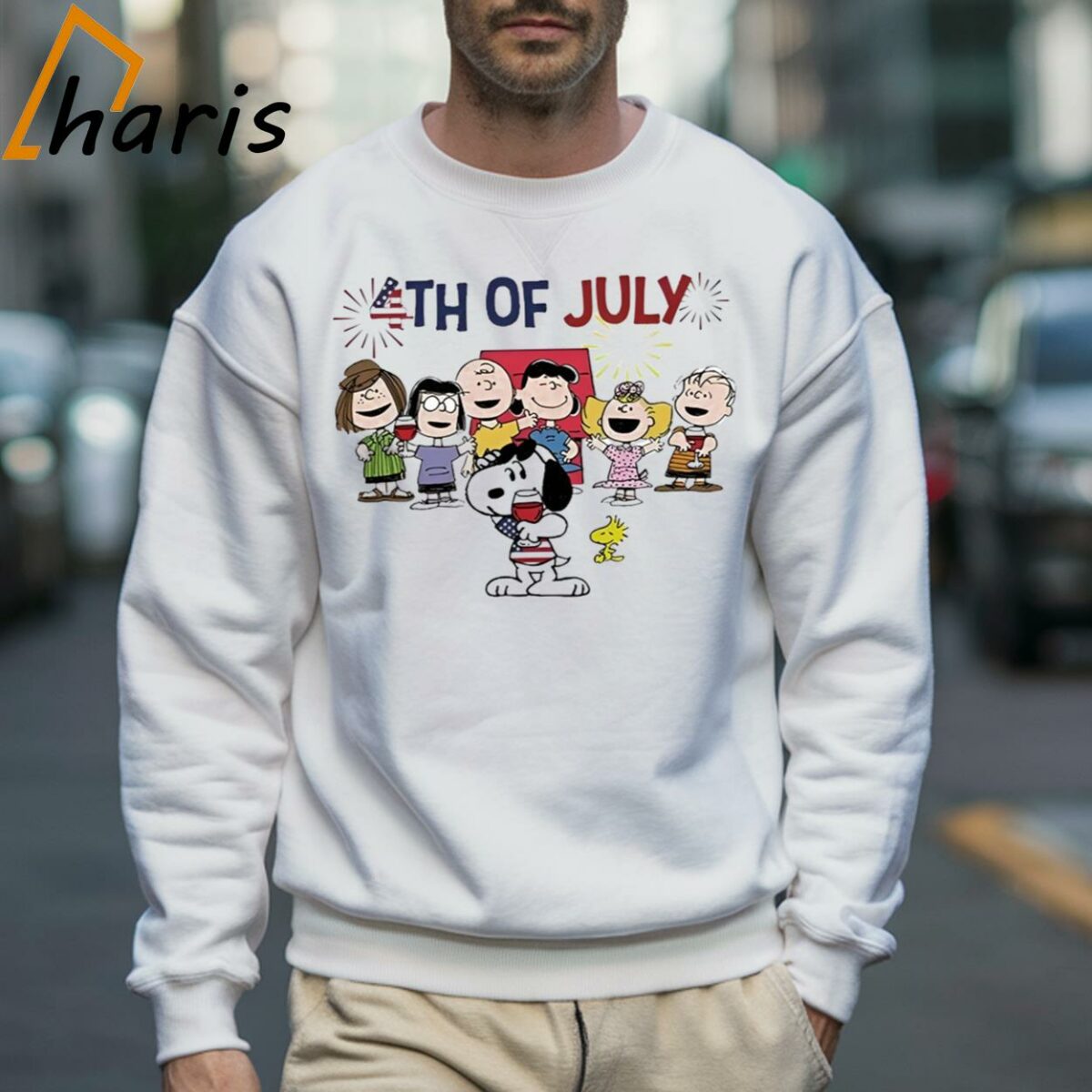 4th Of July Snoopy Dog Shirt 3 Sweatshirt