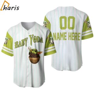 Adorable Baby Yoda Custom Baseball Jerseys jersey jersey