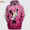 Adorable Minnie Mouse All Over Print 3D Hoodie 1 jersey