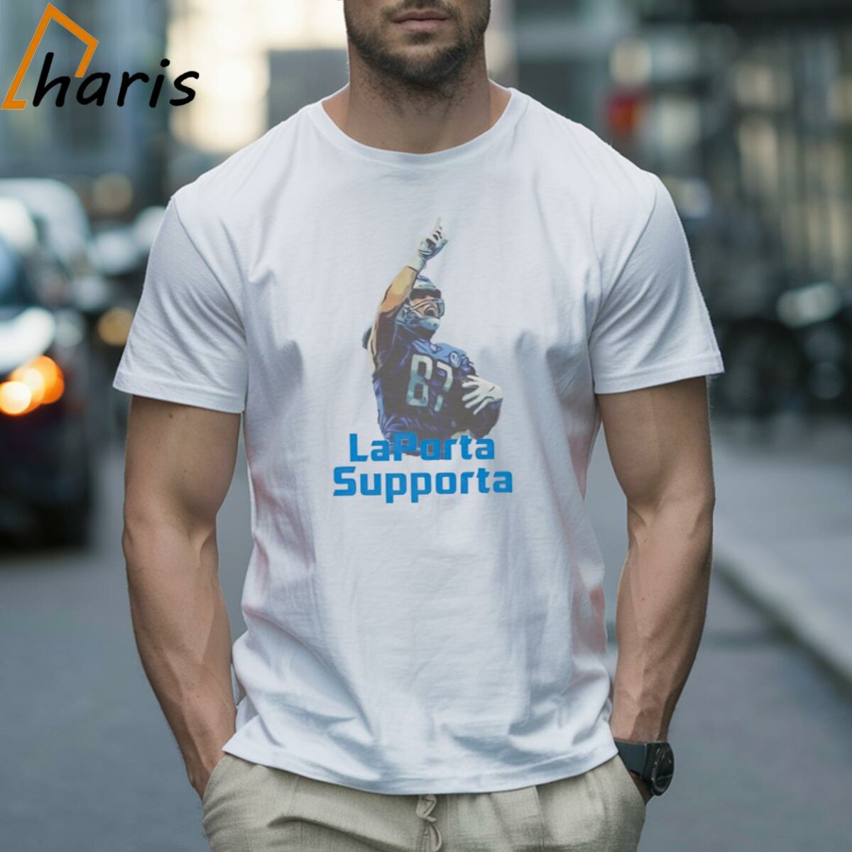 Aidan Hutchinson LaPorta Supporta Shirt 2 shirt