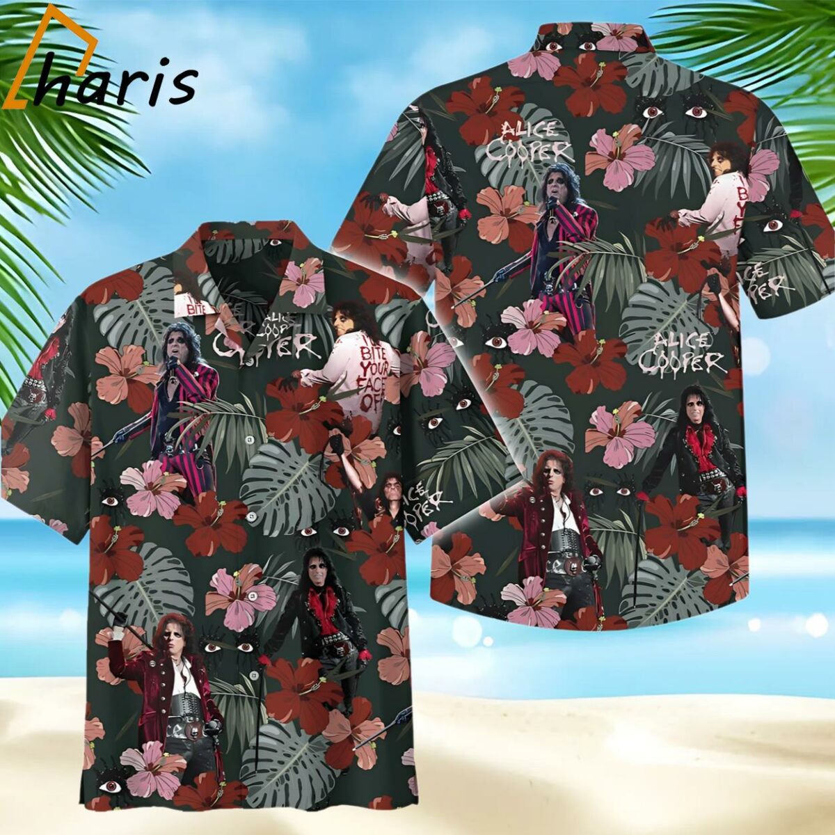 Alice Cooper Hawaiian Shirt Beach Hawaiian Music 1 1