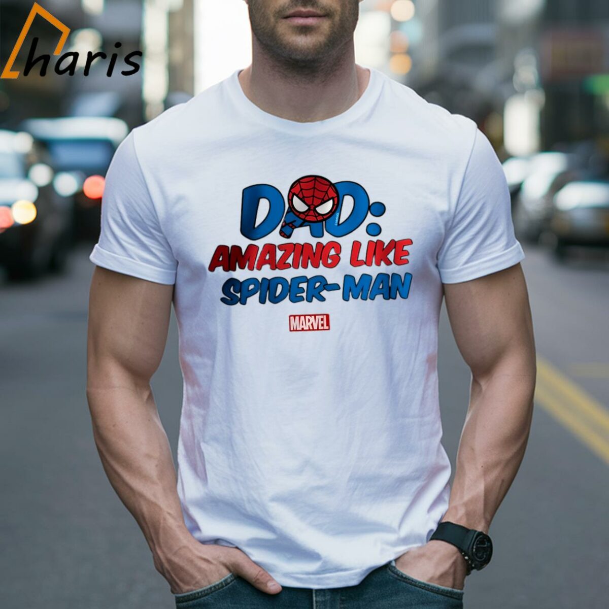 Amazing Spider Man Dad Dark T shirt 2 Shirt