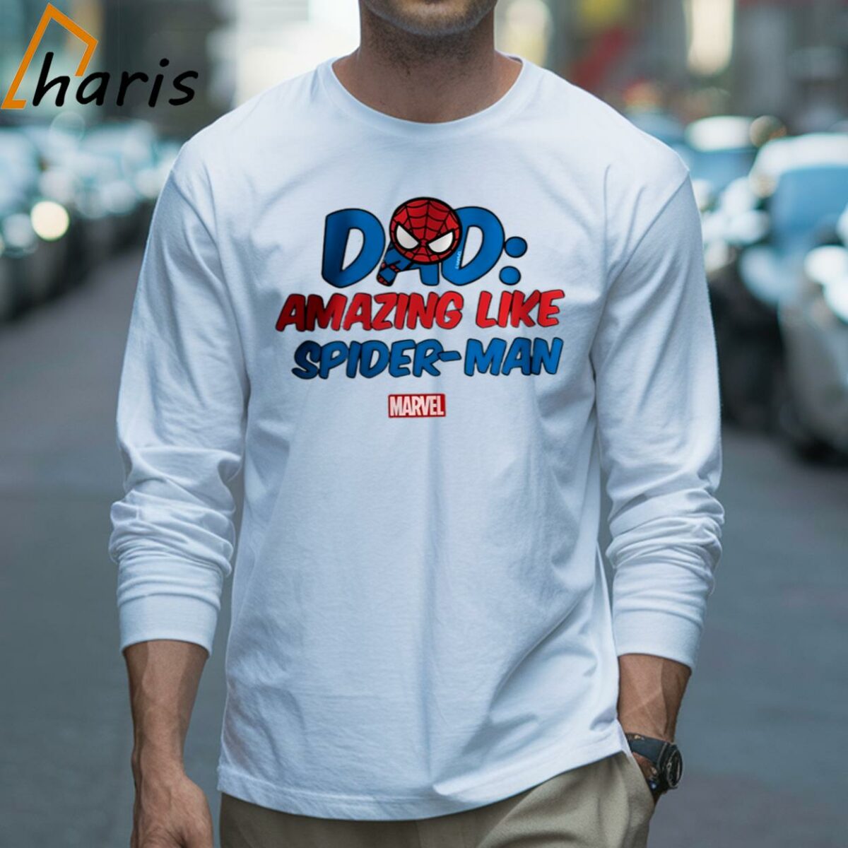 Amazing Spider Man Dad Dark T shirt 3 Long sleeve shirt