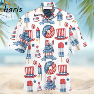America Independence Day Art Style Hawaiian Shirt 1 1