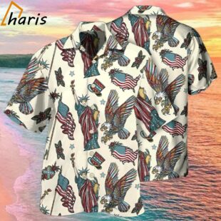 America Symbols Basic Style Hawaiian Shirt 1 1