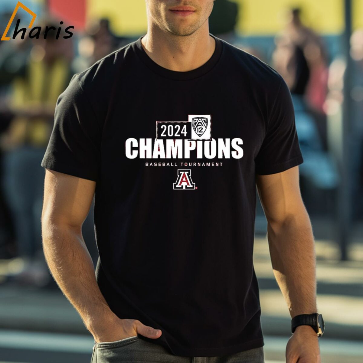 Arizona Wildcats 2024 Pac 12 Baseball Conference Tournament Champions Locker Room T Shirt 1 Shirt