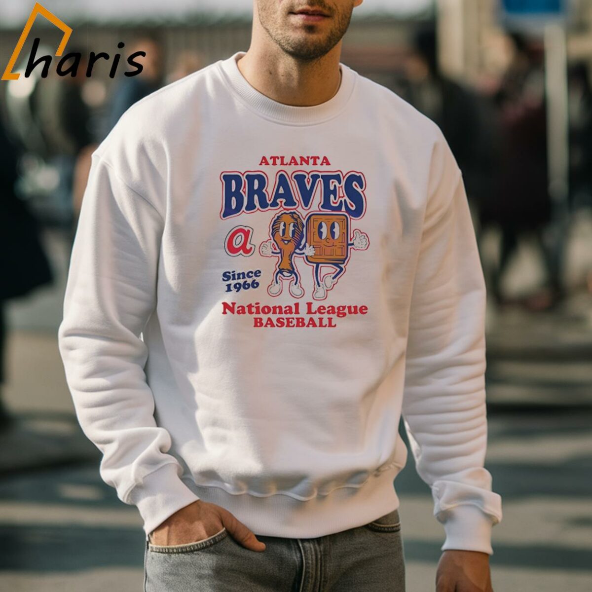 Atlanta Braves National League Baseball Since 1966 T shirt 5 Sweatshirt