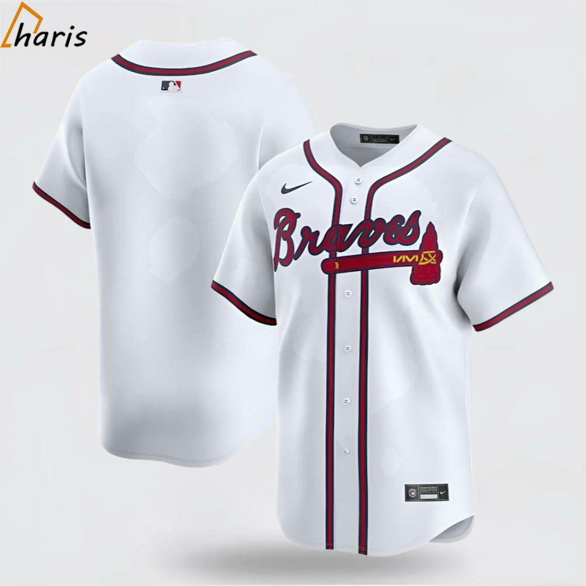 Atlanta Braves Nike MLB Limited Home Jersey Mens 1 jersey