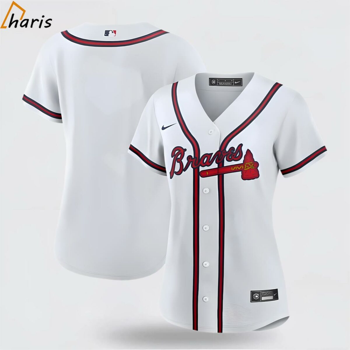 Atlanta Braves Nike Official Replica Home Jersey 1 jersey