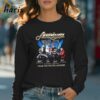 Aventura Cerrando Ciclos Tour 2024 Thank You For The Memories Signatures T shirt 4 Long sleeve shirt