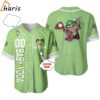 Baby Yoda Lime Green White Disney Baseball Custom Jersey jersey jersey
