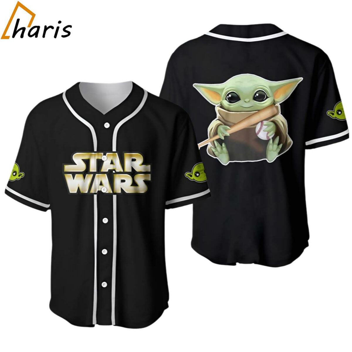 Baby Yoda Star Wars Baseball Jersey jersey jersey