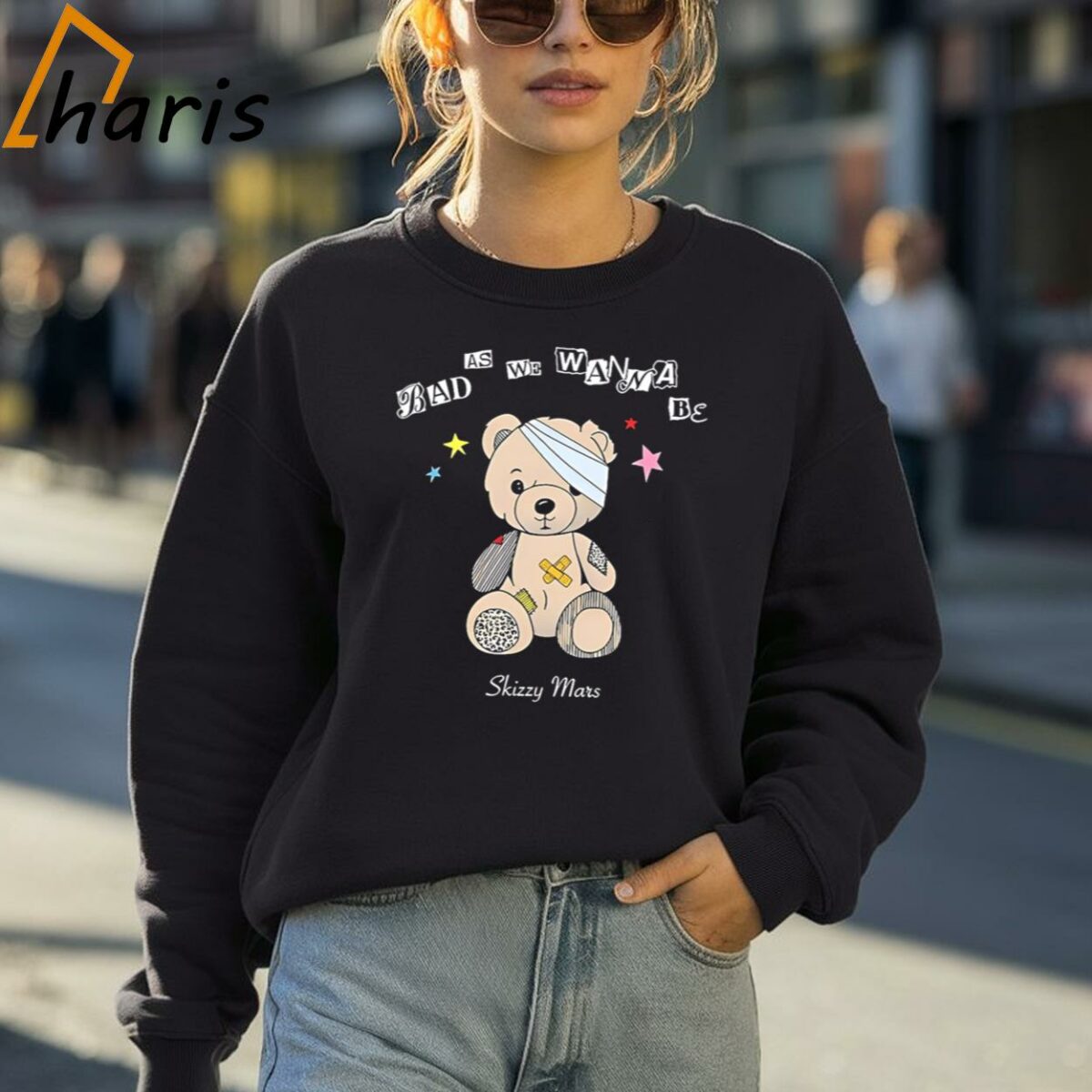 Bear Bad As We Wanna Be Skizzy Mars Shirt 4 Sweatshirt