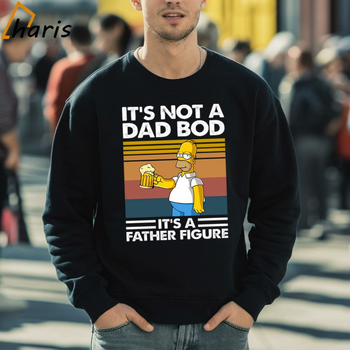 Beer And Homer Simpson Its Not A Dad Bod Its A Father Figure Vintage Shirt 5 sweatshirt