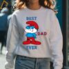 Best Dad Ever Papa Pitufo Smurf Daddy Father Padre Shirt 4 Sweatshirt