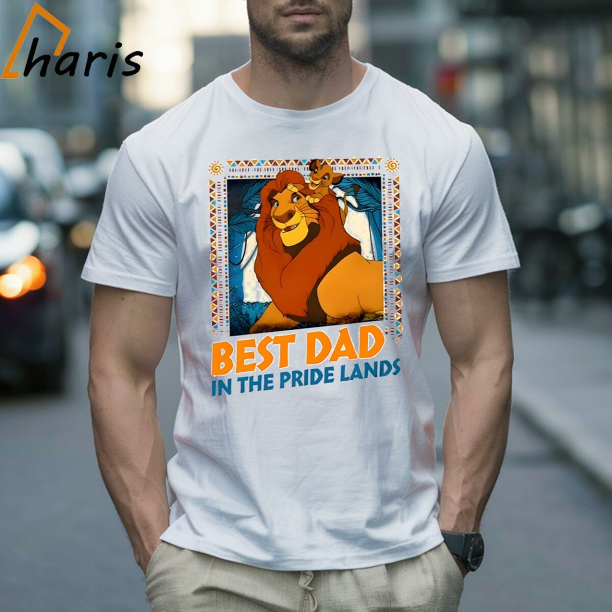 Best Dad In Pride Lands Shirt Lion King Dad Shirt 2 shirt