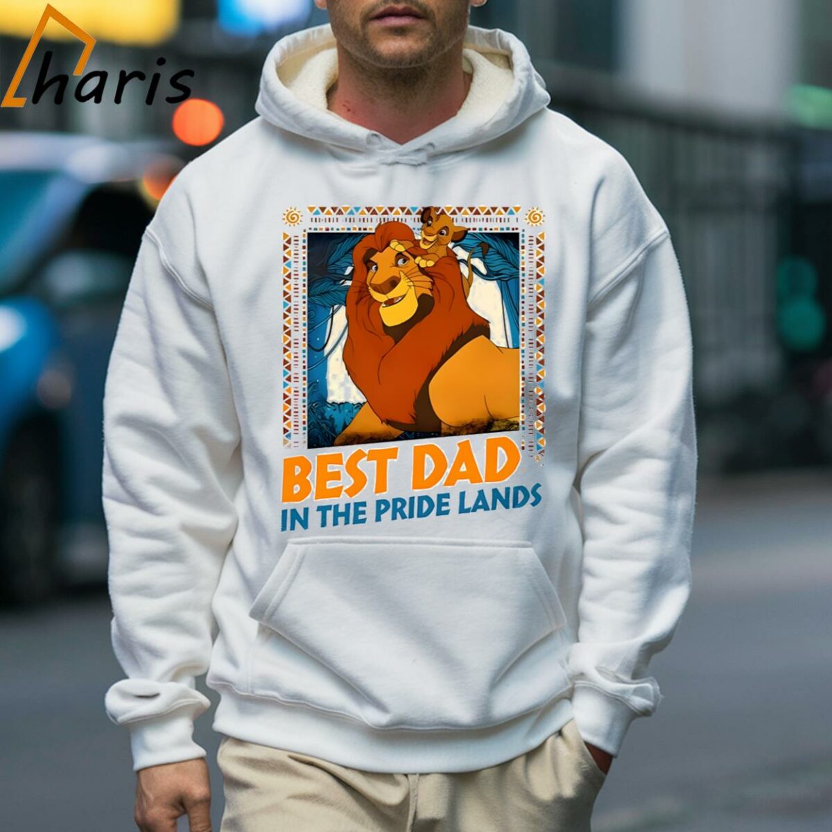 Best Dad In Pride Lands Shirt Lion King Dad Shirt 5 Hoodie
