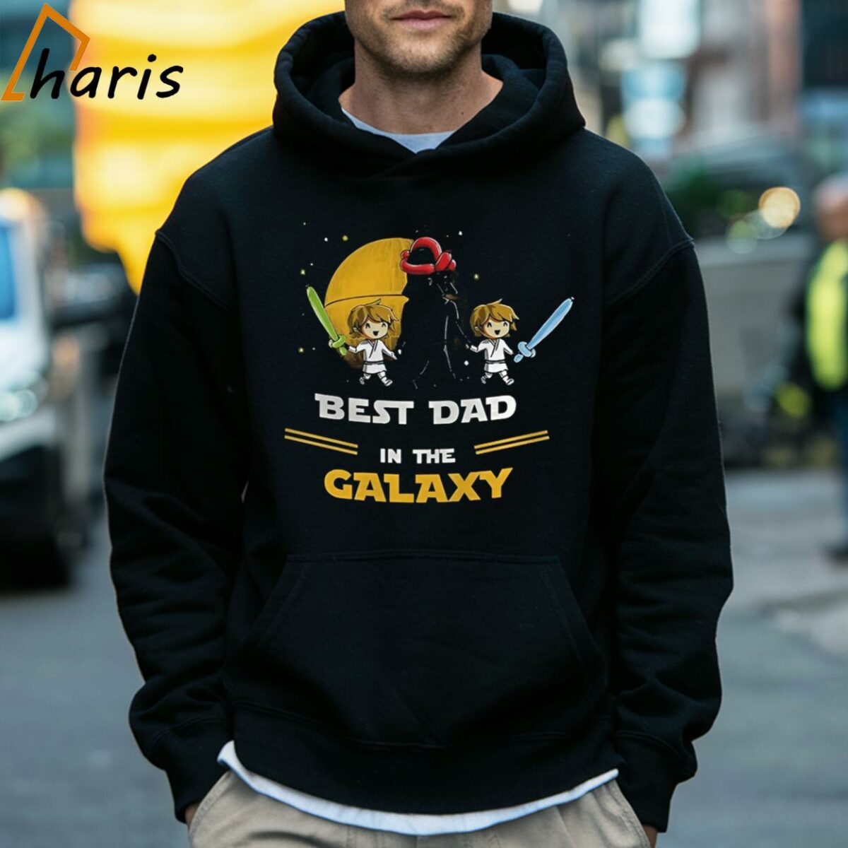 Best Dad In The Galaxy Fathers Day Star Wars T Shirt 5 Hoodie