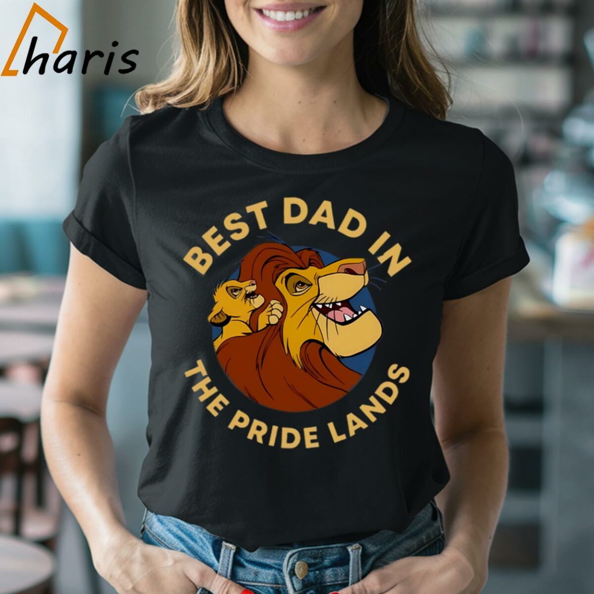 Best Dad In The Pride Lands Lion King Shirt Gift For Dad 2 Shirt