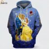 Blue Beauty and The Beast 3D Hoodie 1 jersey