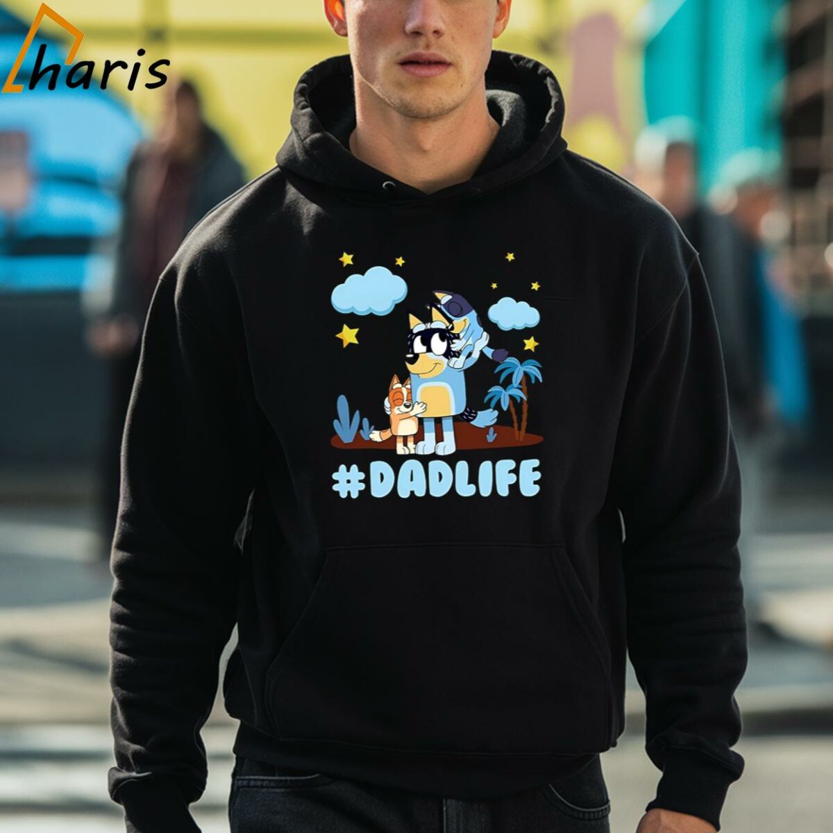 Bluey Dadlife Funny Gift for Camping Crew Dad Shirt 3 hoodie