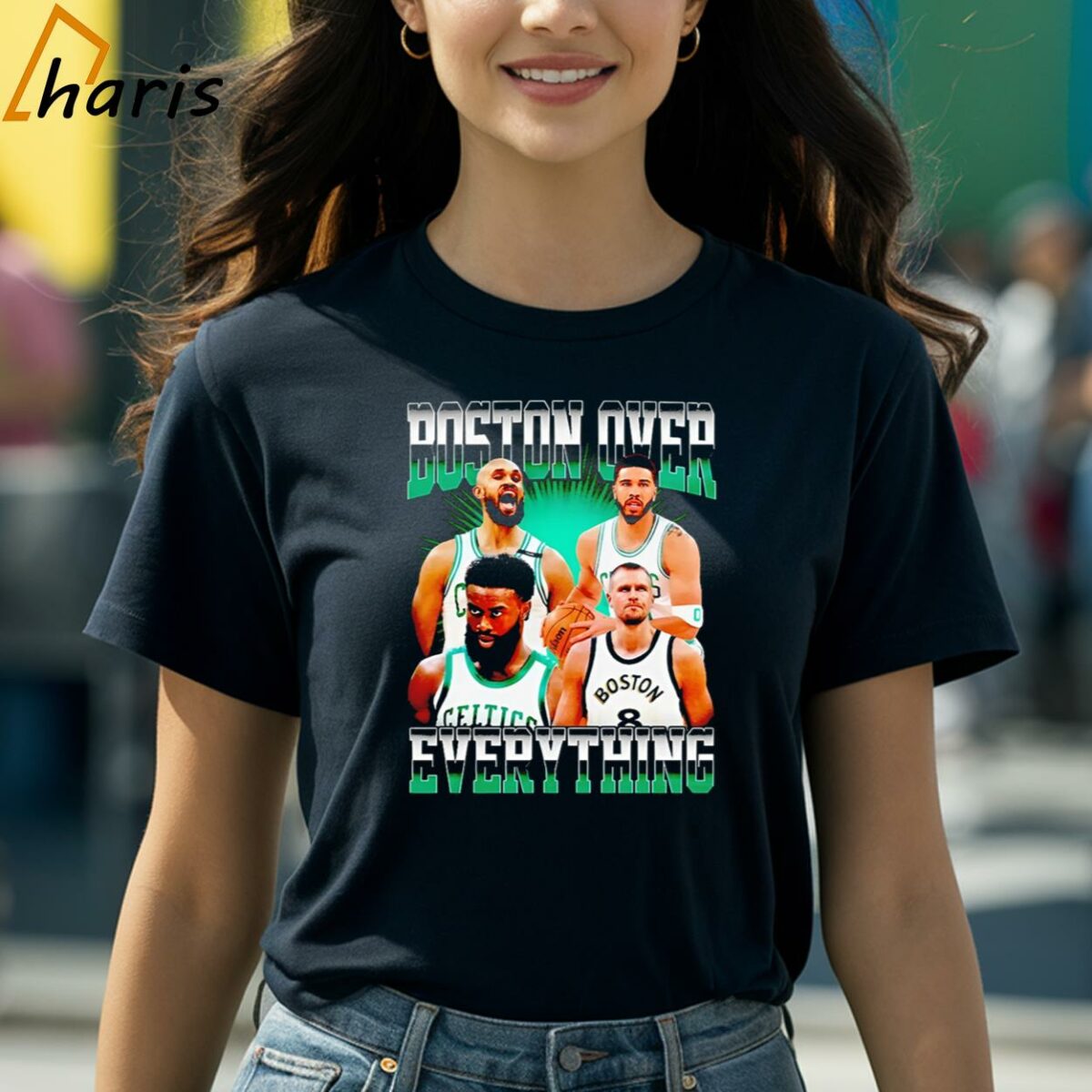 Boston Celtics Over Everything Vintage Shirt 2 Shirt