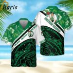 Boston Celtics Polynesian Pattern National Basketball Association Hawaiian Shirt 1 1