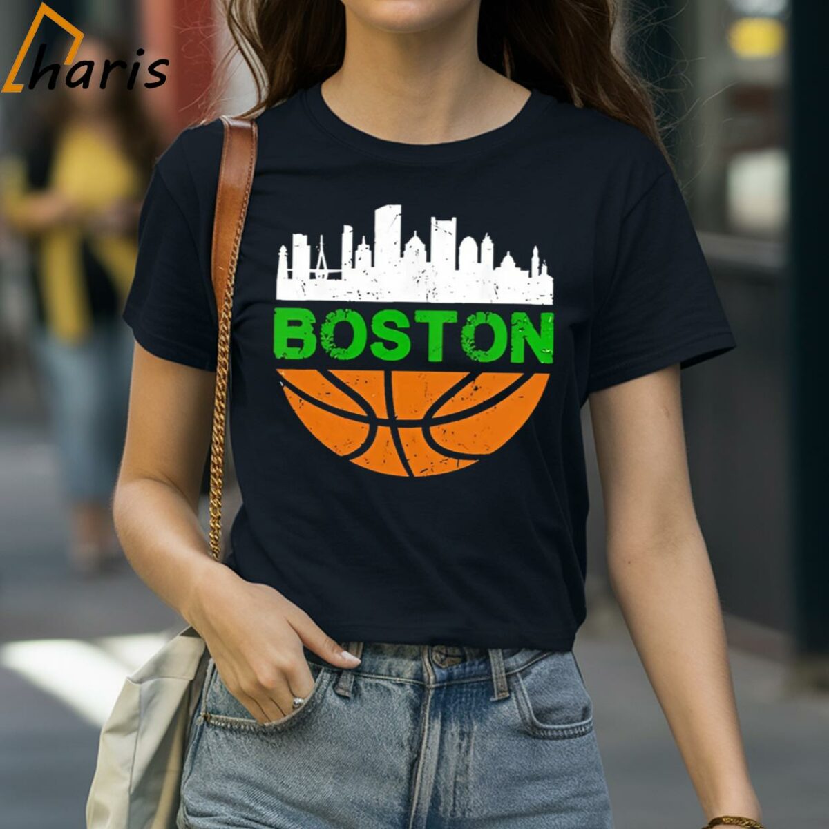 Boston Celtics Win Basketball Citiscape Vintage 90s Shirt 2 shirt