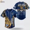 Brigham Young Cougars Rise And Roar Custom Baseball Jersey 1 jersey