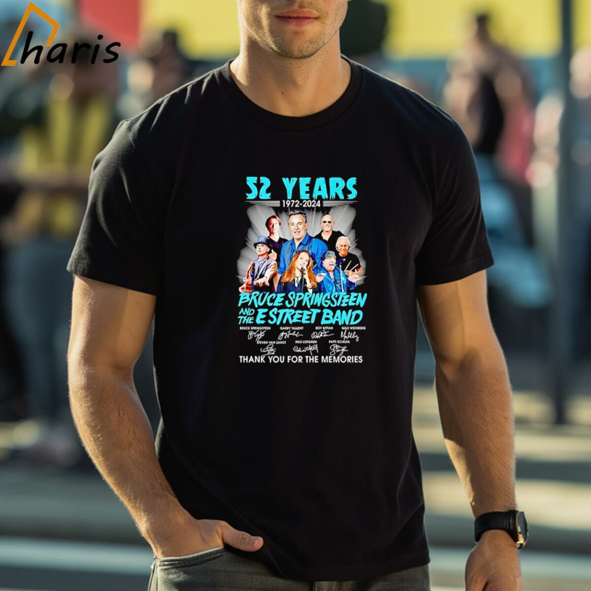 Bruce Springsteen And The E Street Band 52 Years 1972 2024 Shirt 1 Shirt