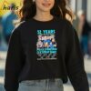 Bruce Springsteen And The E Street Band 52 Years 1972 2024 Shirt 3 sweatshirt