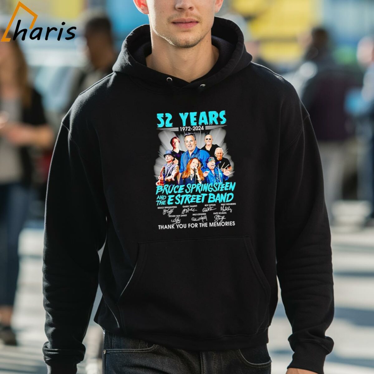 Bruce Springsteen And The E Street Band 52 Years 1972 2024 Shirt 5 hoodie