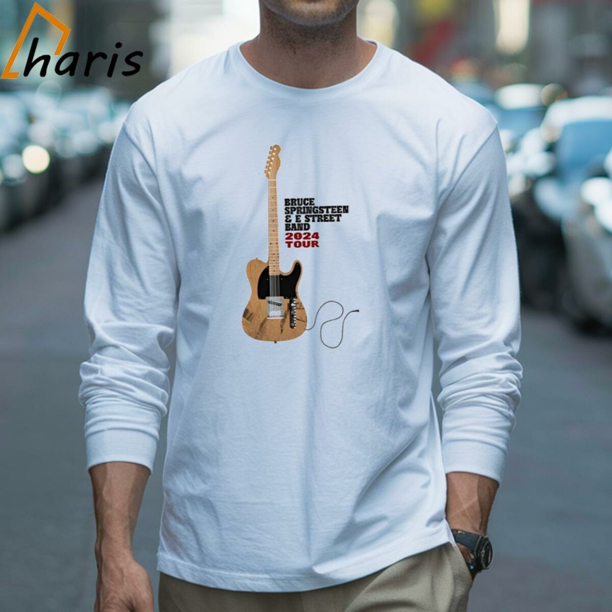 Bruce Springsteen The E street Band European Tour 2024 T shirt 3 Long sleeve shirt