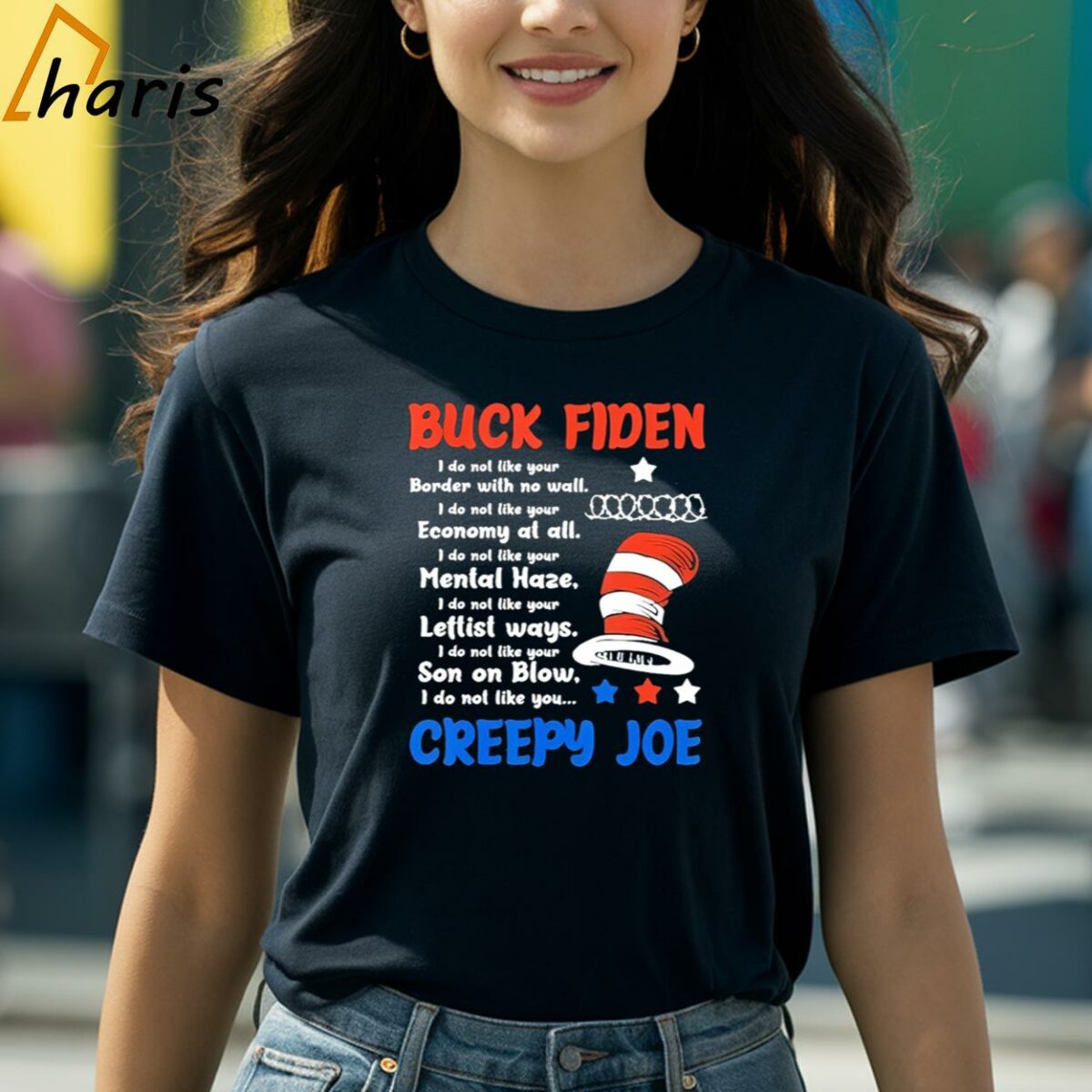 Buck Fiden I Do Not Like Your Border With No Wall Us Flag Shirt 2 Shirt
