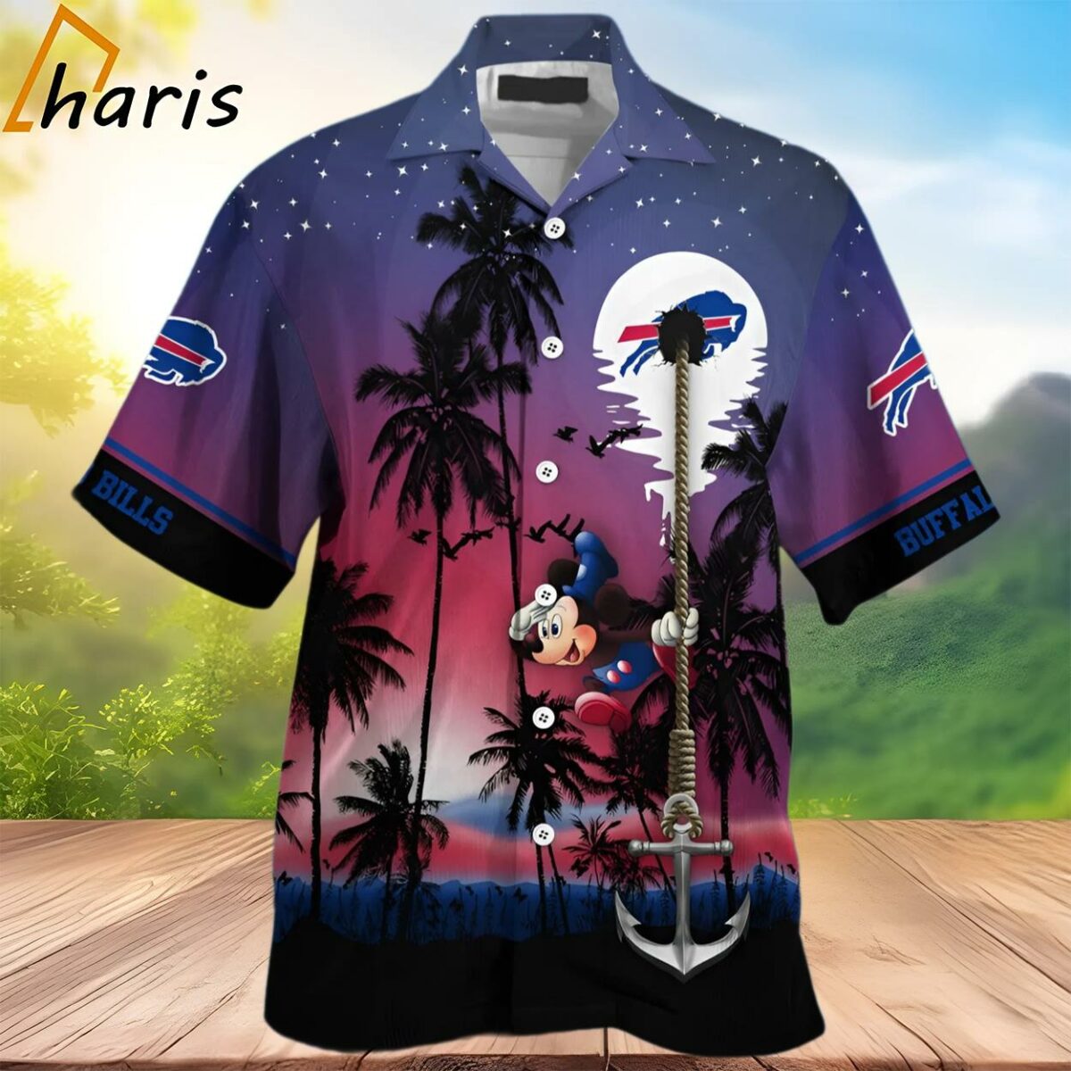 Buffalo Bills Hawaii Night Sky Hawaiian Shirt 2 3