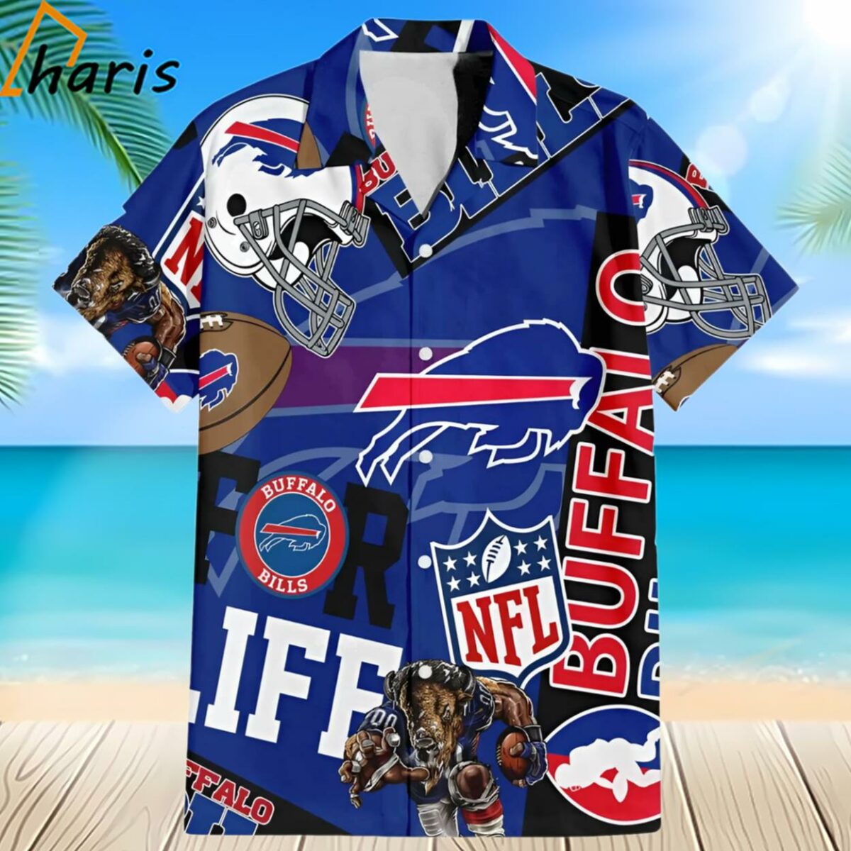 Buffalo Bills NFL Summer Hawaiian Shirt 2 2