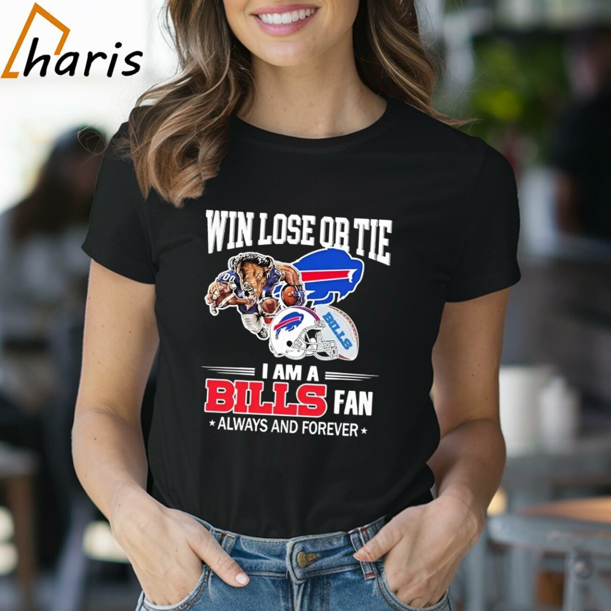 Buffalo Bills Win Lose Or Tie I Am Bills Fan Forever T Shirt 1 Shirt