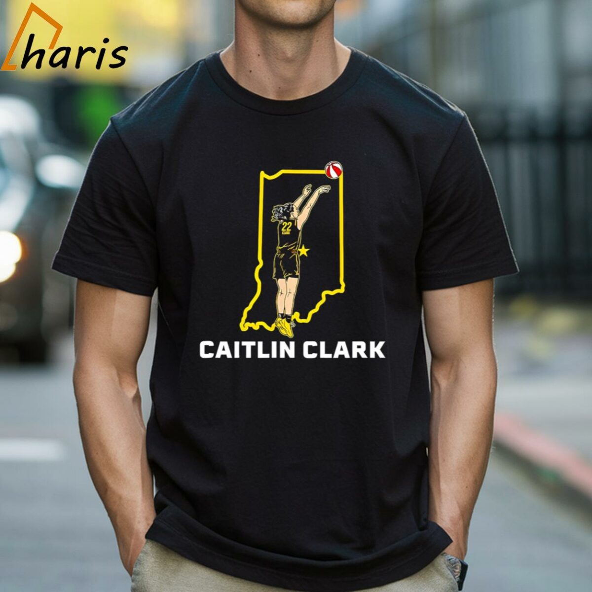 Caitlin Clark State Star Indiana Basketball Shirt