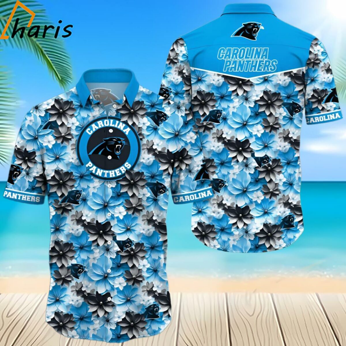 Carolina Panthers Hawaiian Shirt 2 2