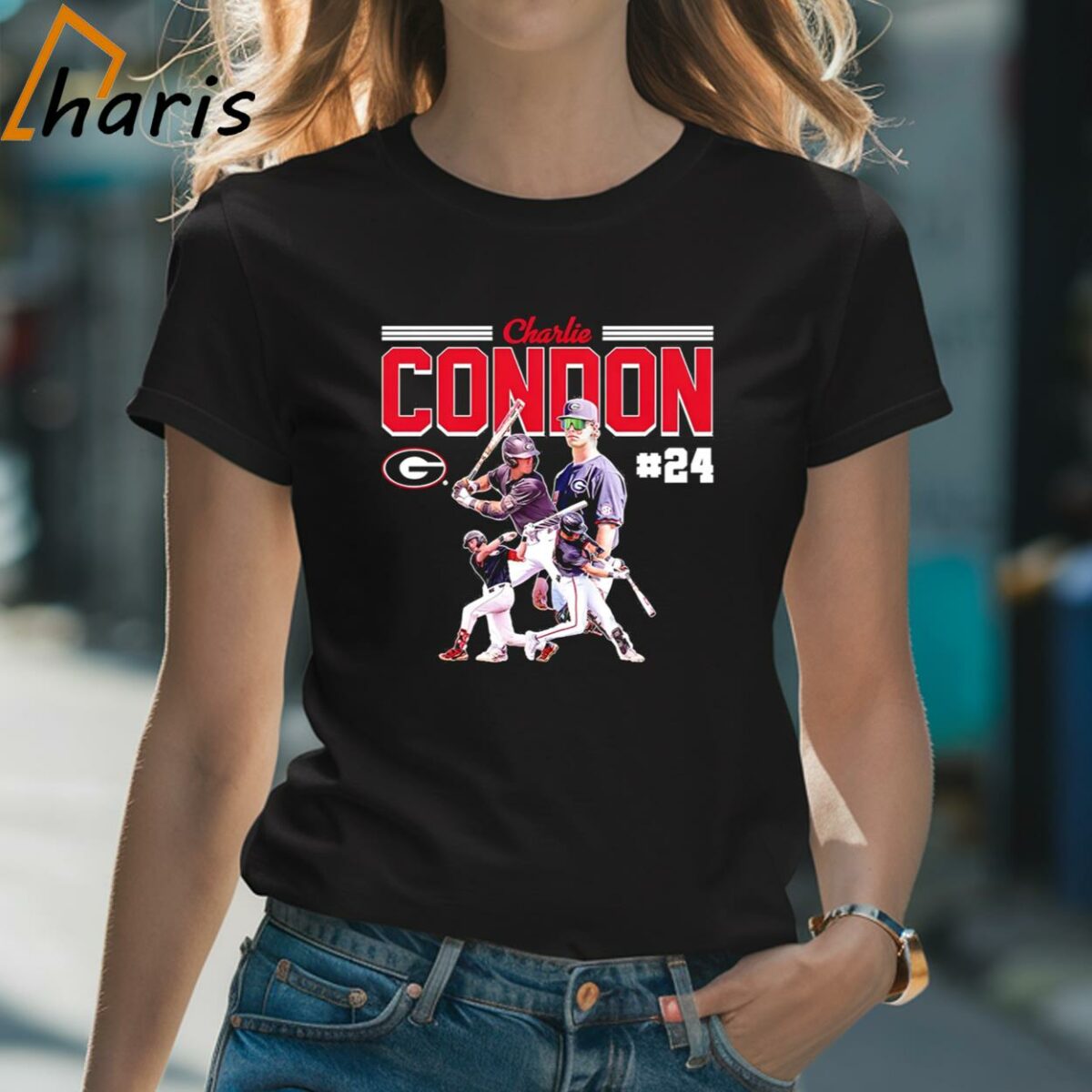 Charlie Condon Player Georgia NCAA Baseball Collage Poster Shirt 2 Shirt
