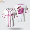 Chesire Cat Alice In Wonderland White Pink Disney Unisex Baseball Jersey 1 jersey