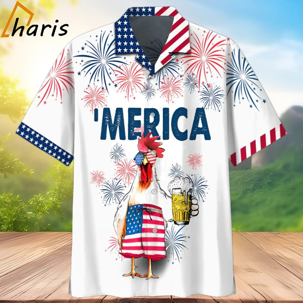 Chicken Trendy Hawaiian Shirt Independence Day Is Coming 2 3