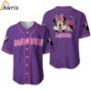 Chilling Minnie Mouse Pink Purple Disney Baseball Jersey jersey jersey
