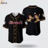 Chip Dale Chipmunks Black Brown Cute Disney Unisex Cartoon Baseball Jersey 1 jersey
