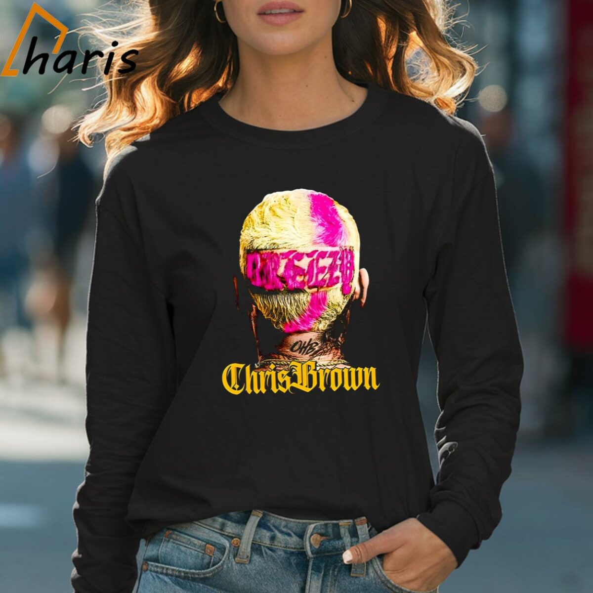 Chris Brown 1111 Tour 2024 Music T Shirt 4 Long sleeve shirt