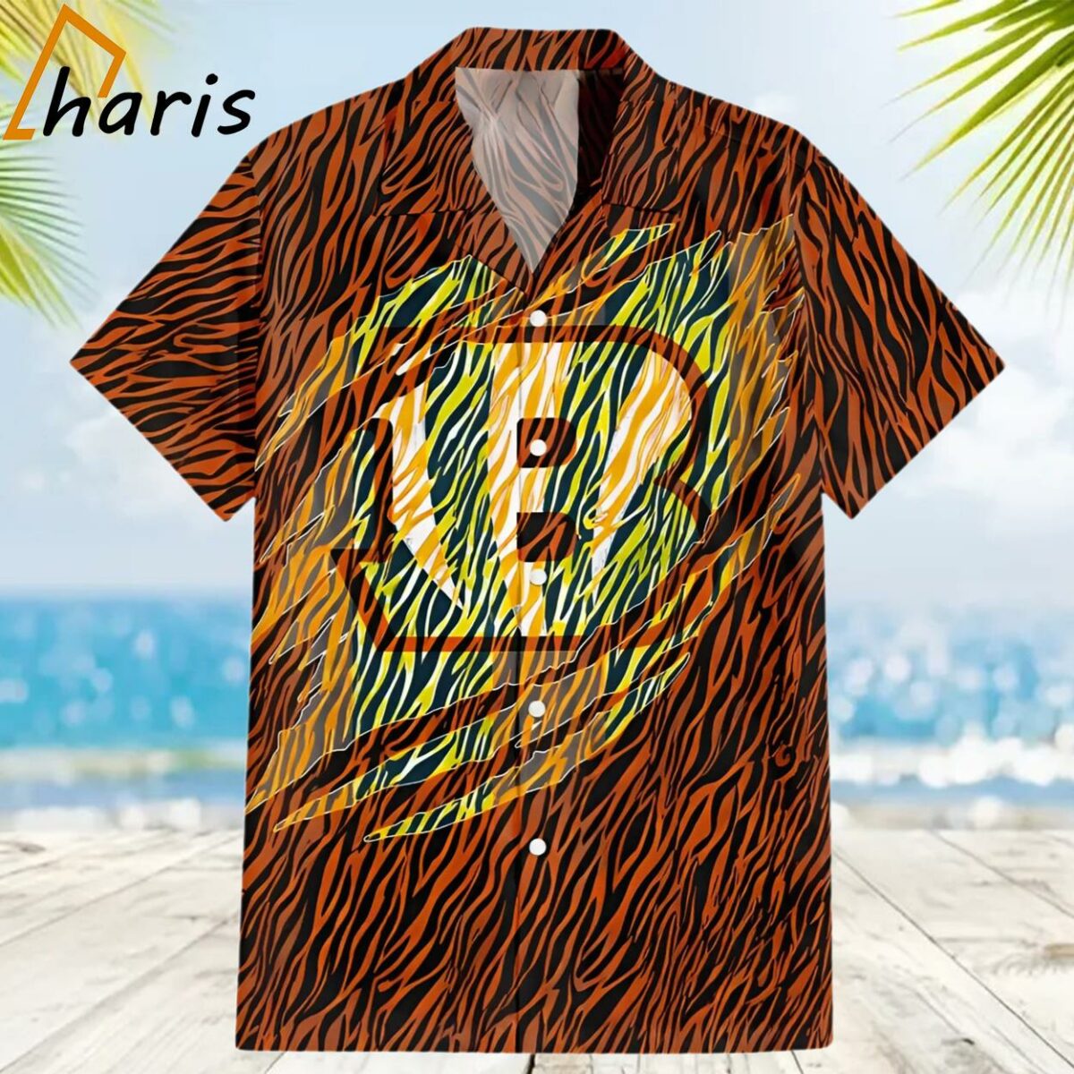 Cincinnati Bengals Tiger Fury Hawaiian Shirt 2 2